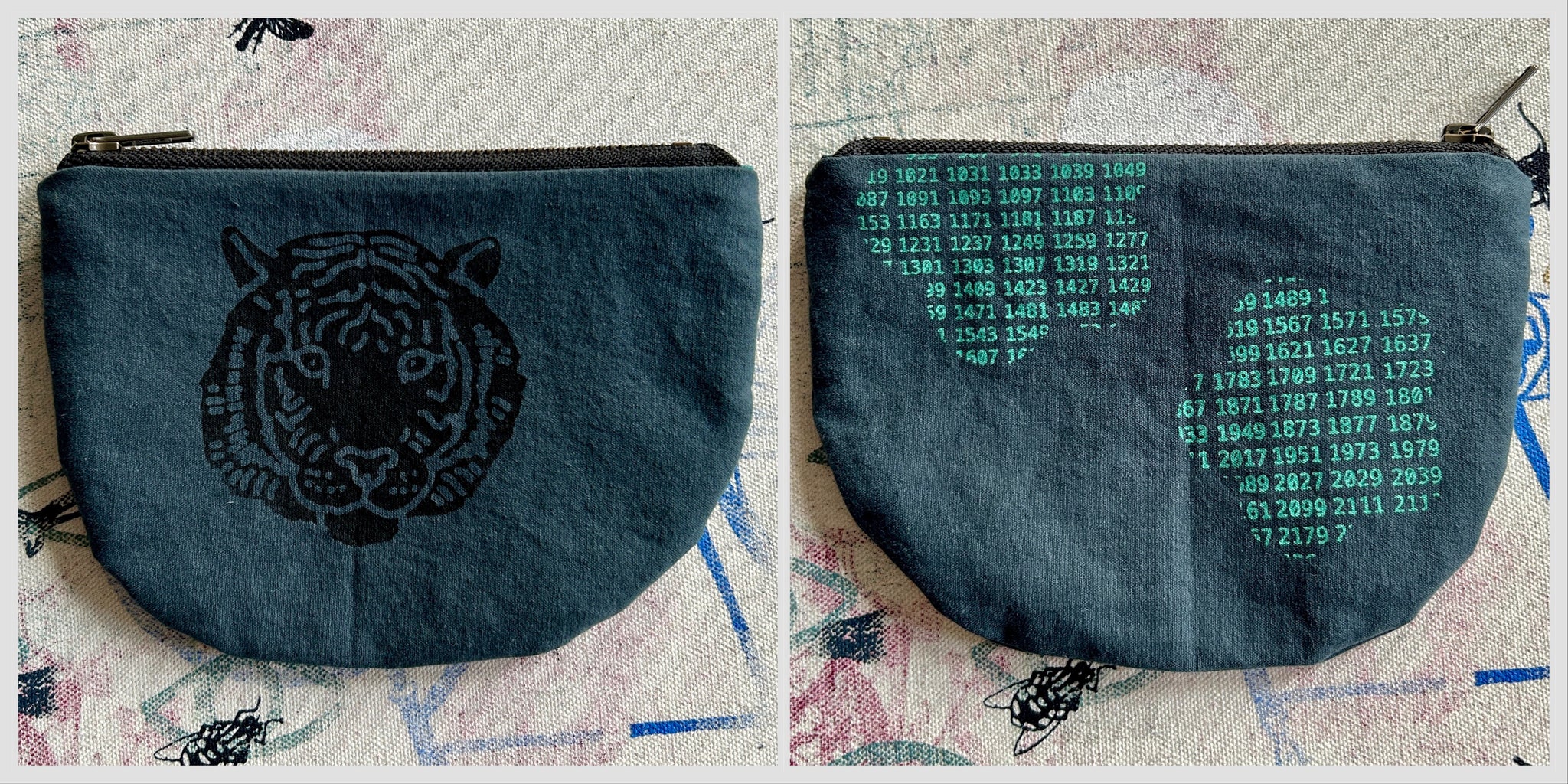 Half Moon Zipper Pouch