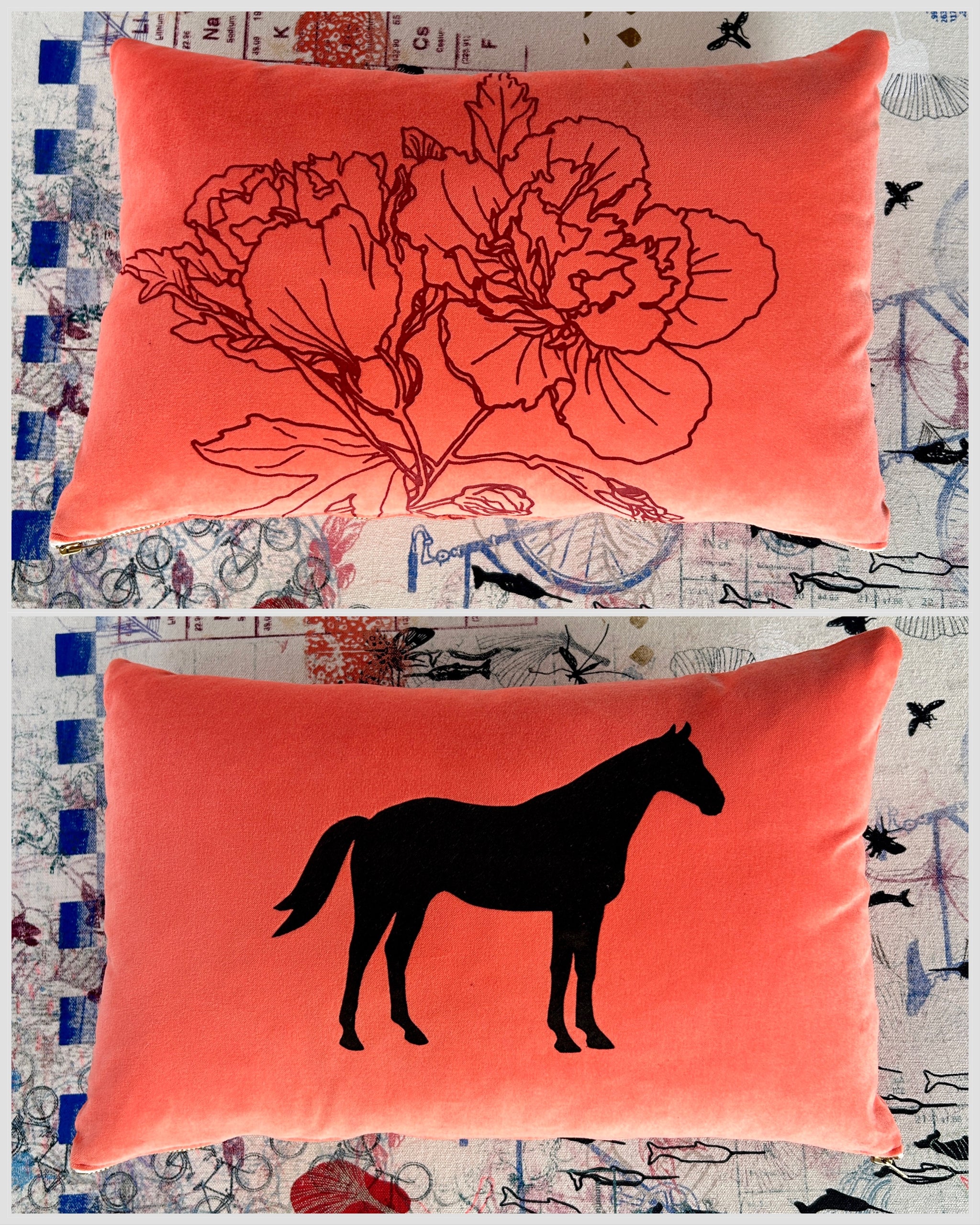 Velvetopia Cushion Cover 12x18 Smoking Lily Handcrafted Goods