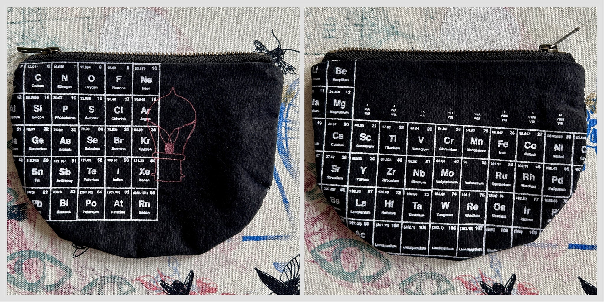 Half Moon Zipper Pouch