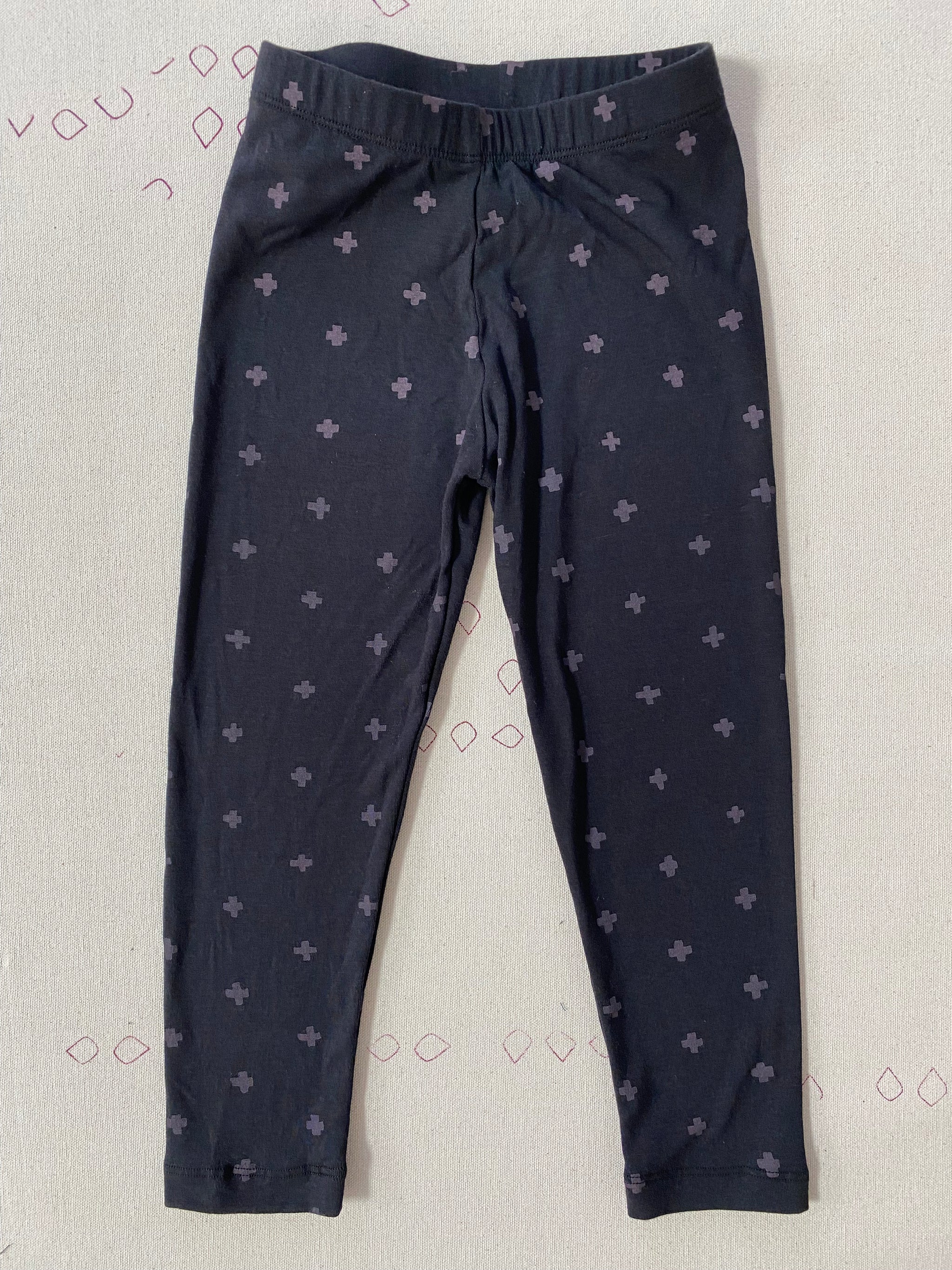Kids Pedal Pusher Leggings in Soft Terry