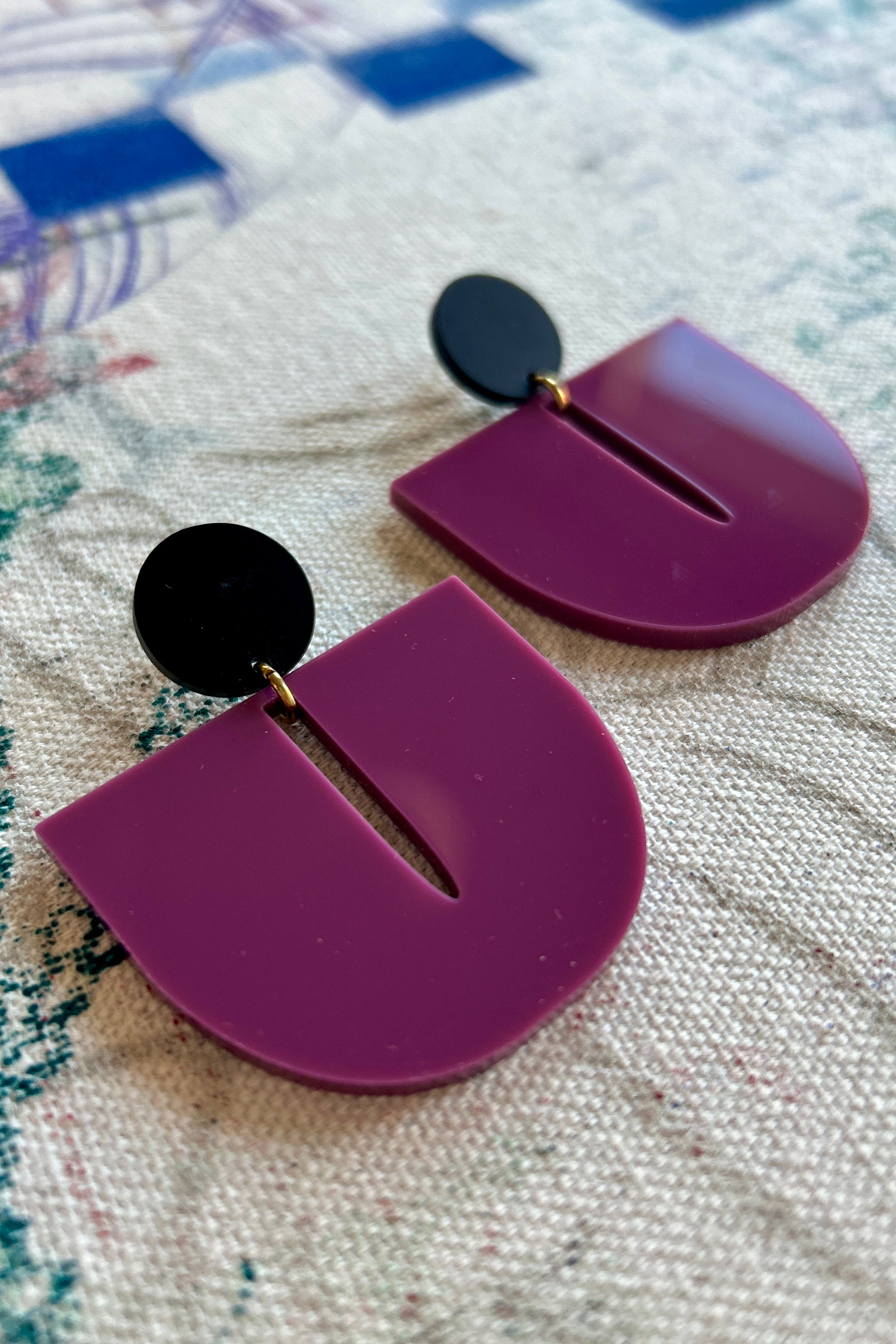 Darlings of Denmark Earring Billie  -Mauve