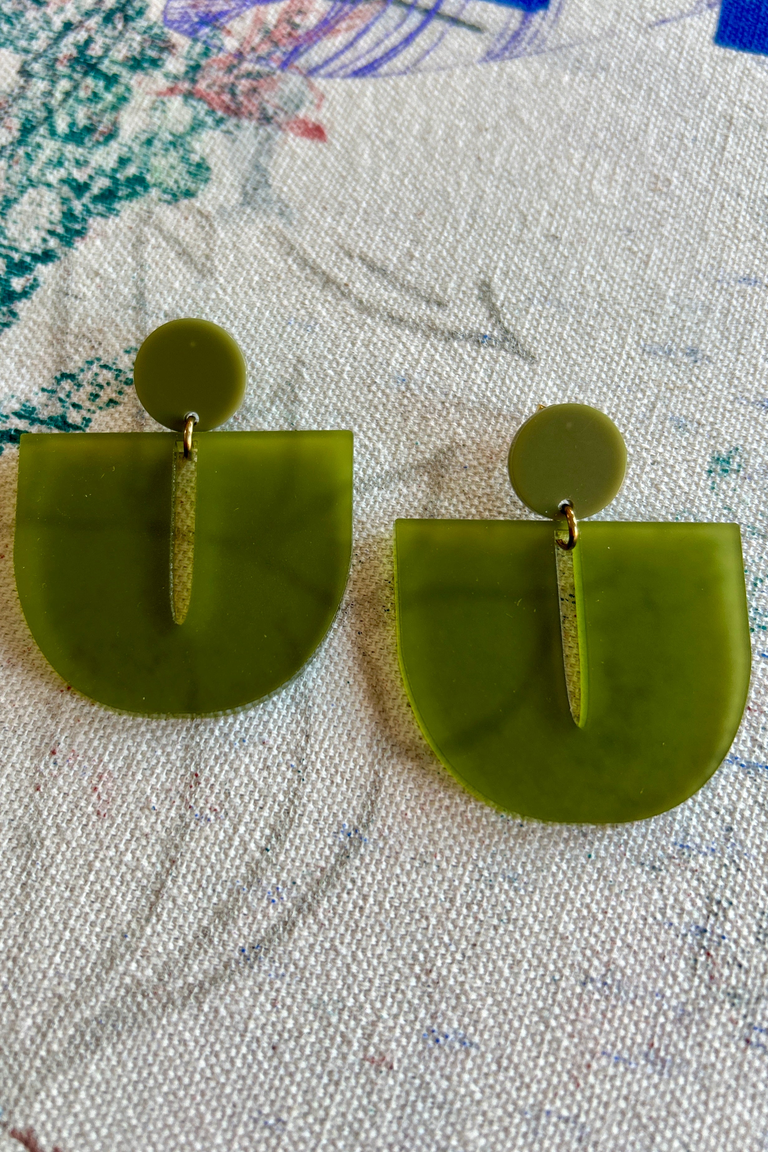 Darlings of Denmark Earring Billie  -Moss