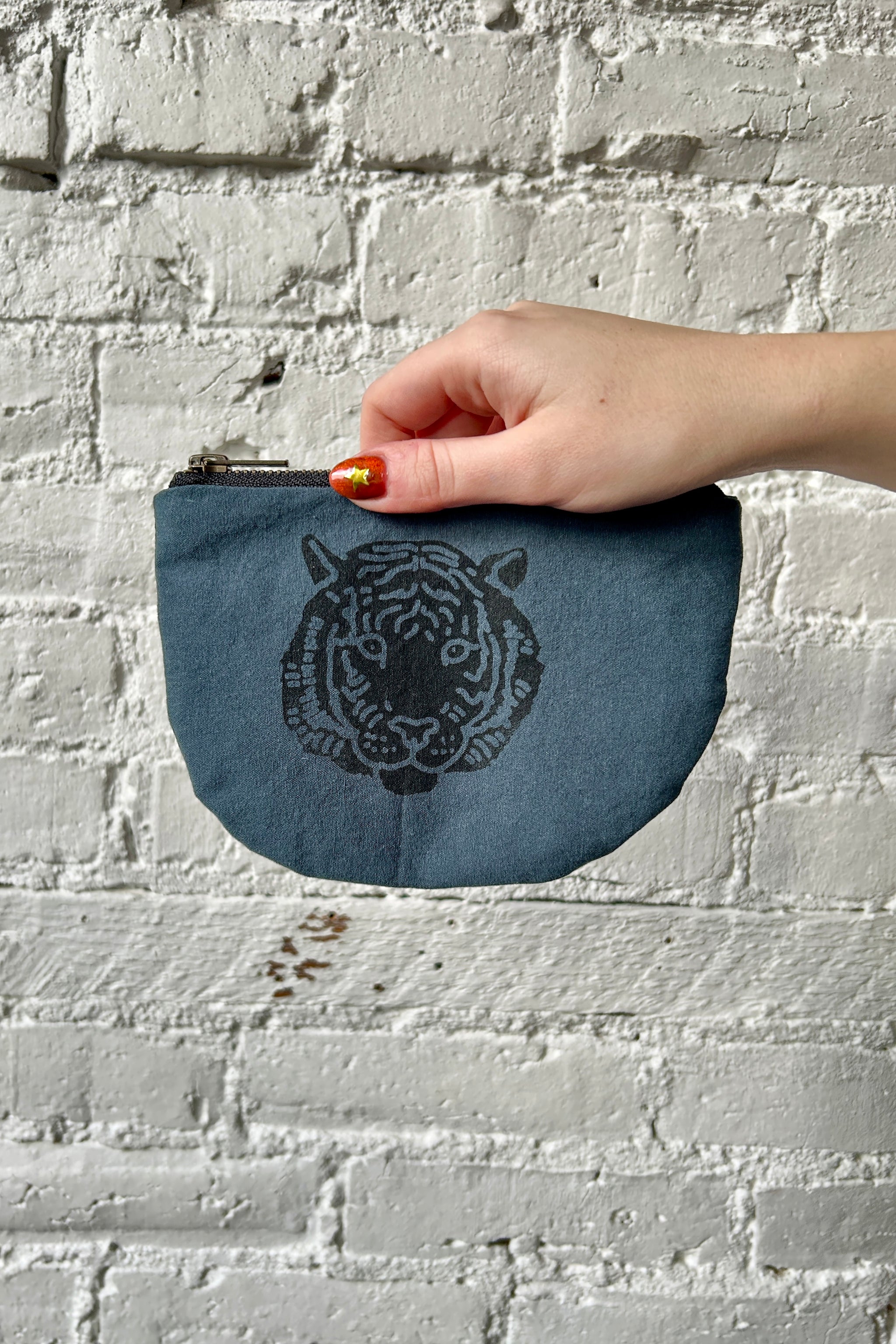 Half Moon Zipper Pouch