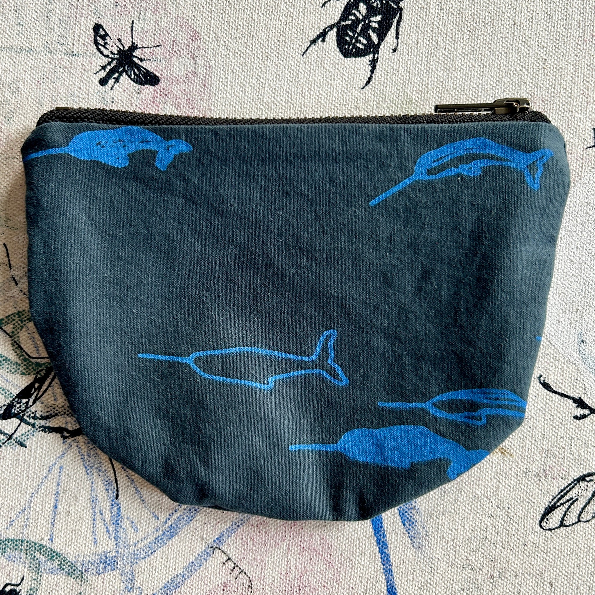 Half Moon Zipper Pouch