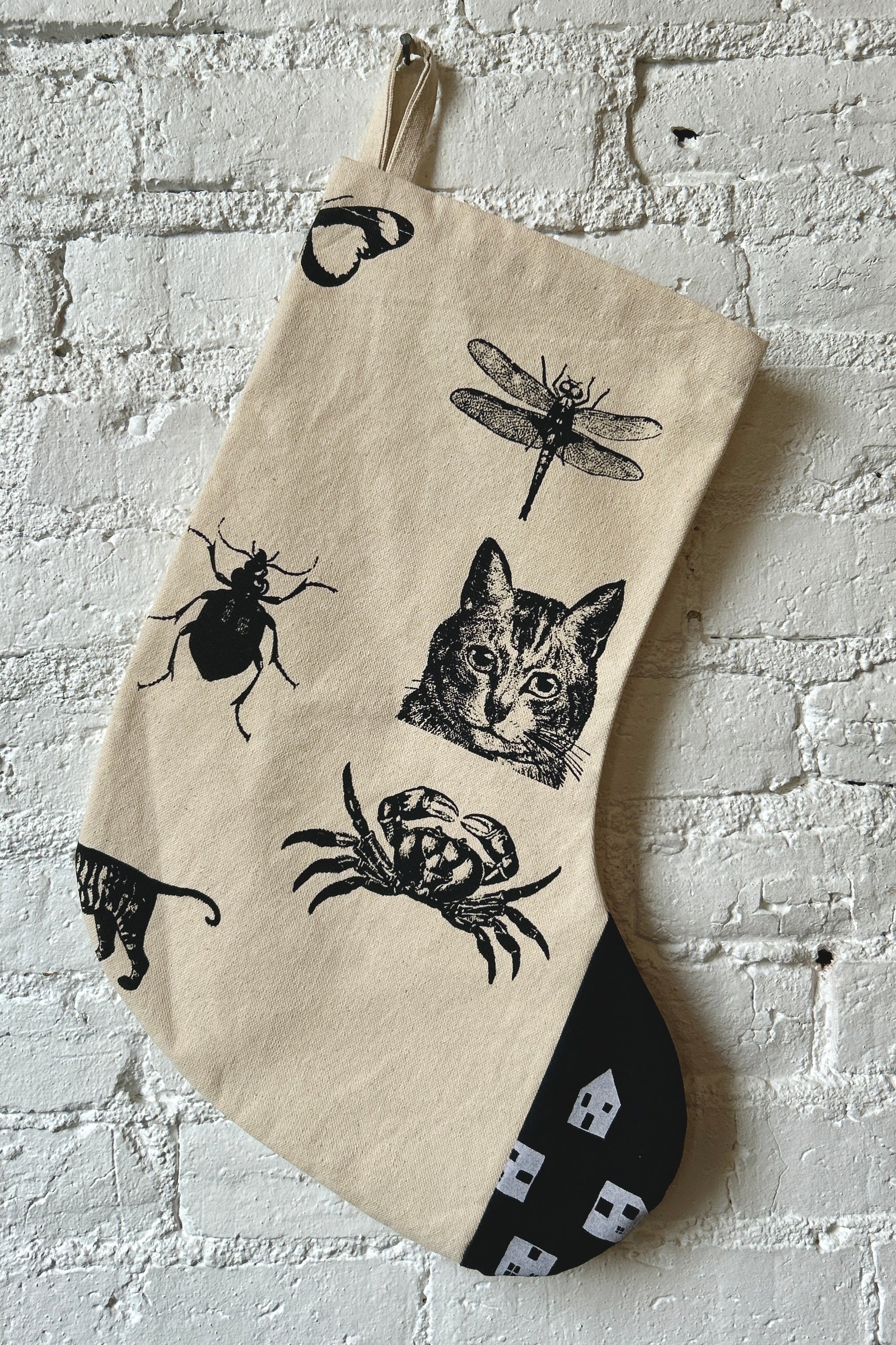 Canvas Stocking - Animals