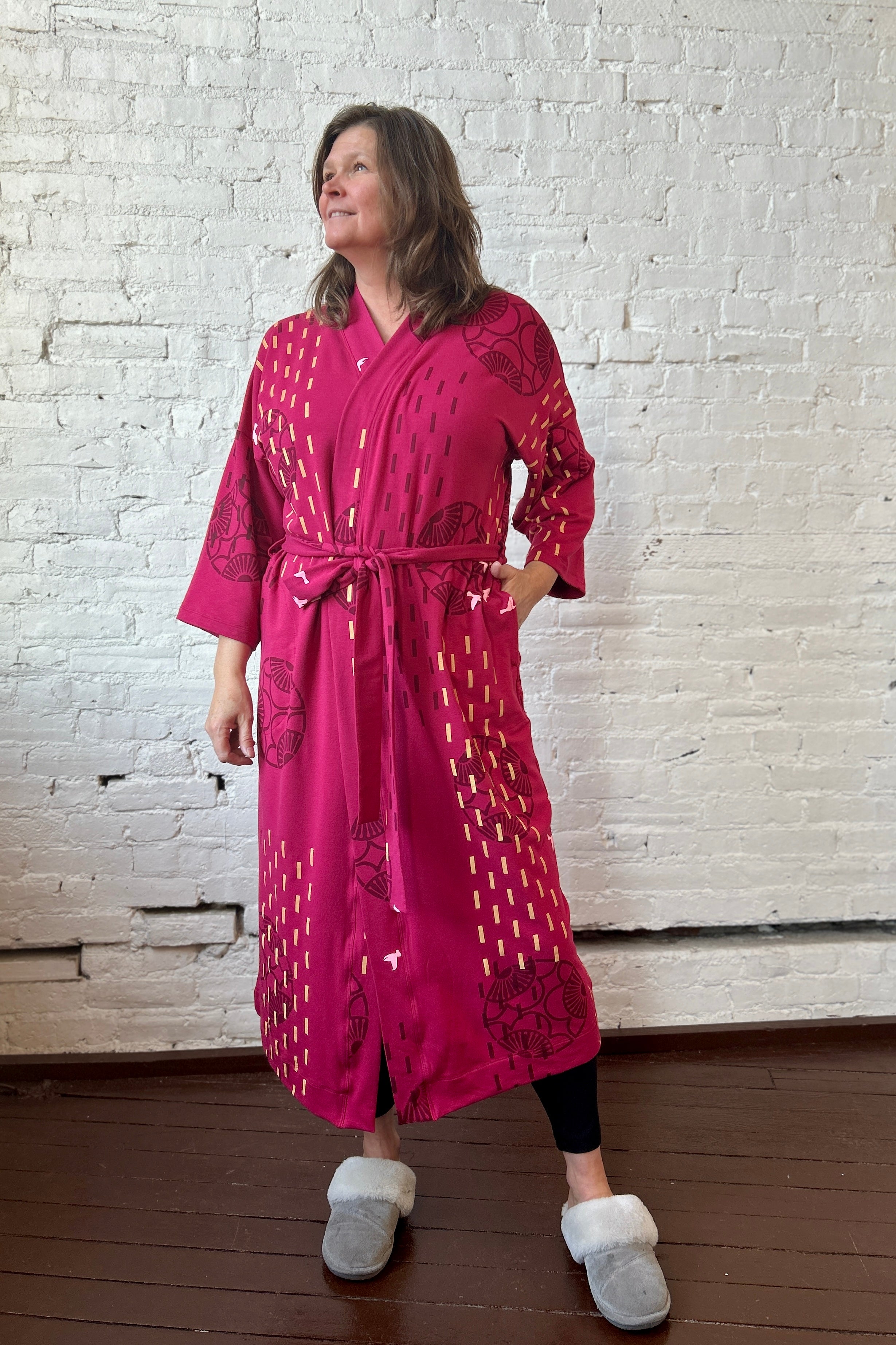 French Terry Good Robe - Long