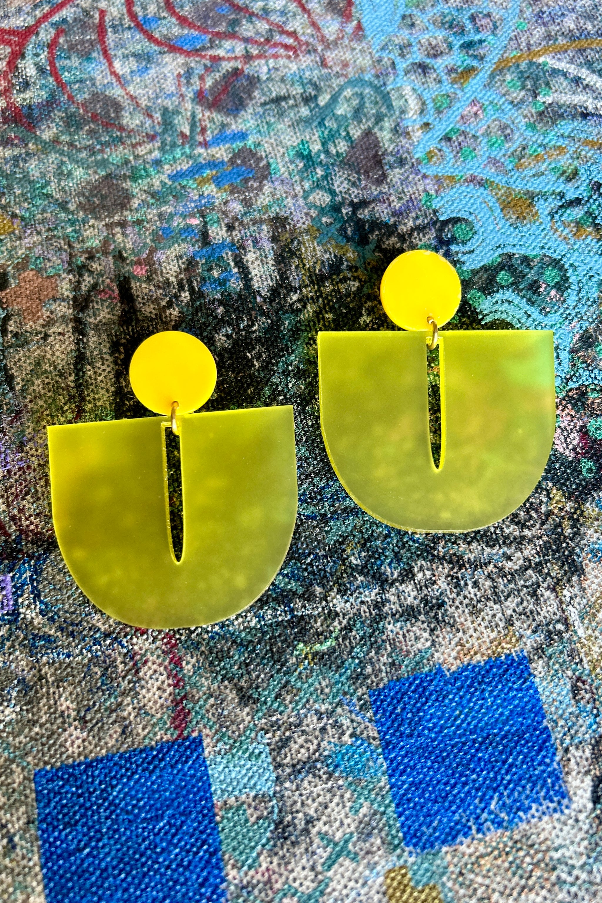 Darlings of Denmark Earring Billie  -Lemon