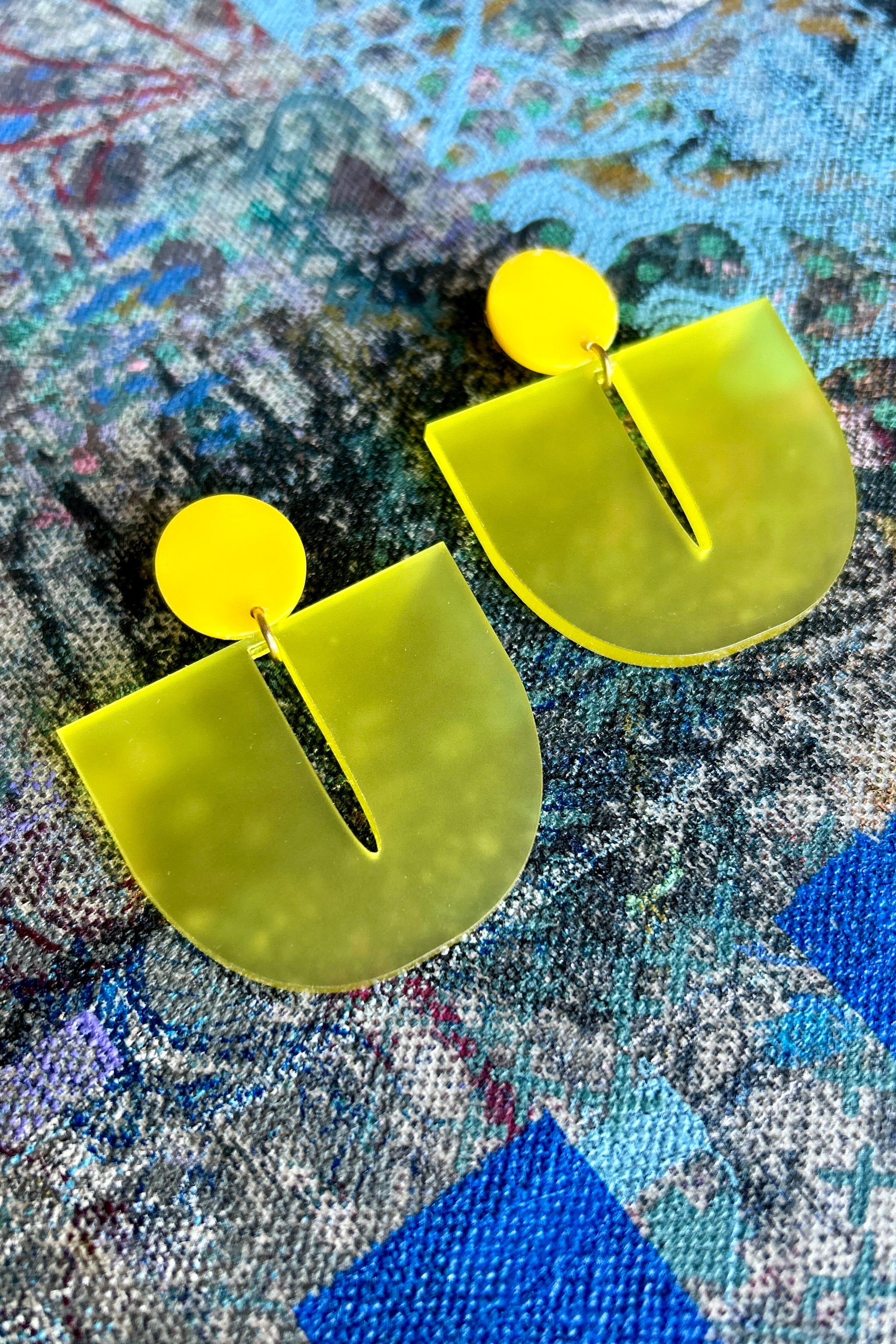 Darlings of Denmark Earring Billie  -Lemon