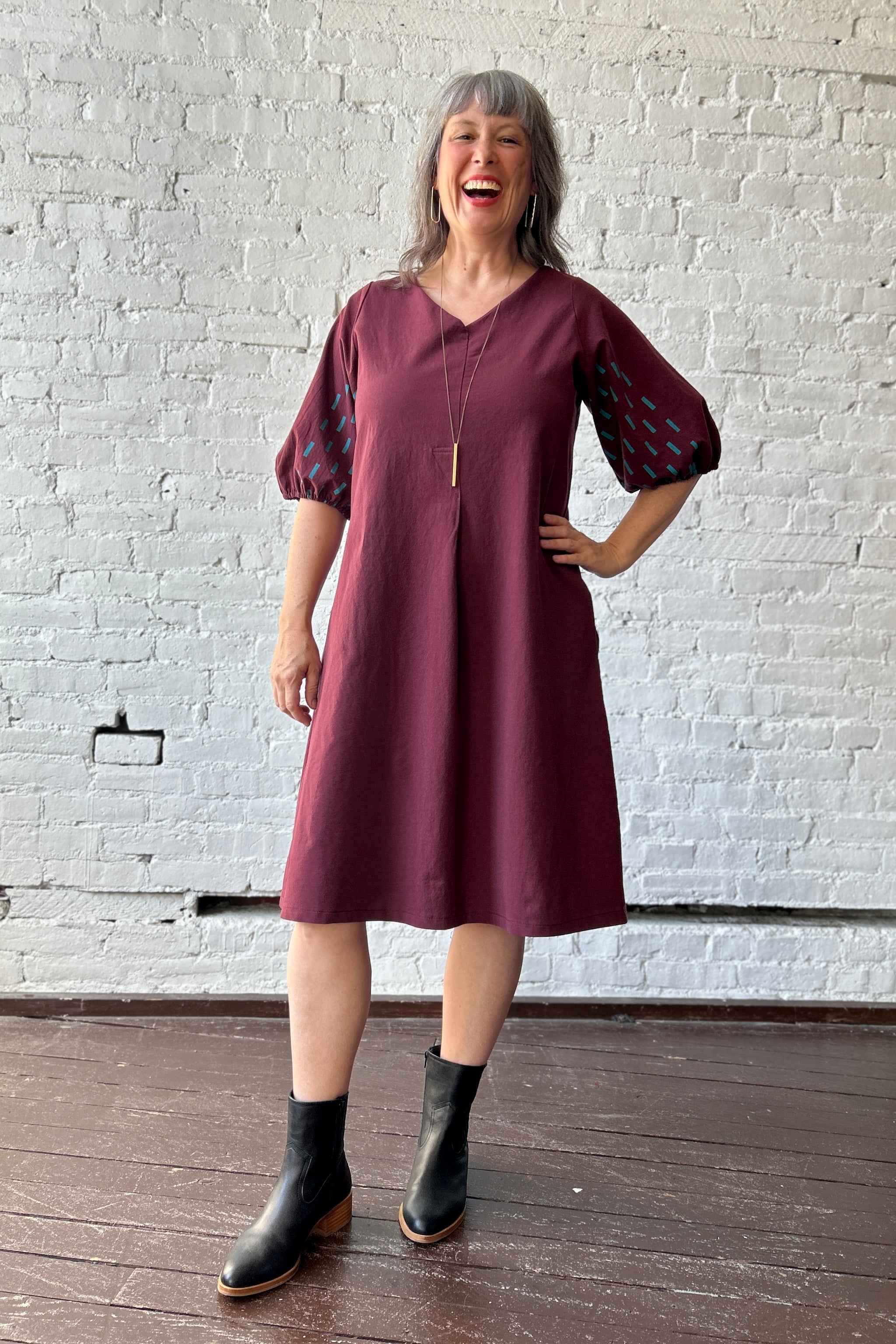 Sleeved Shelter Dress