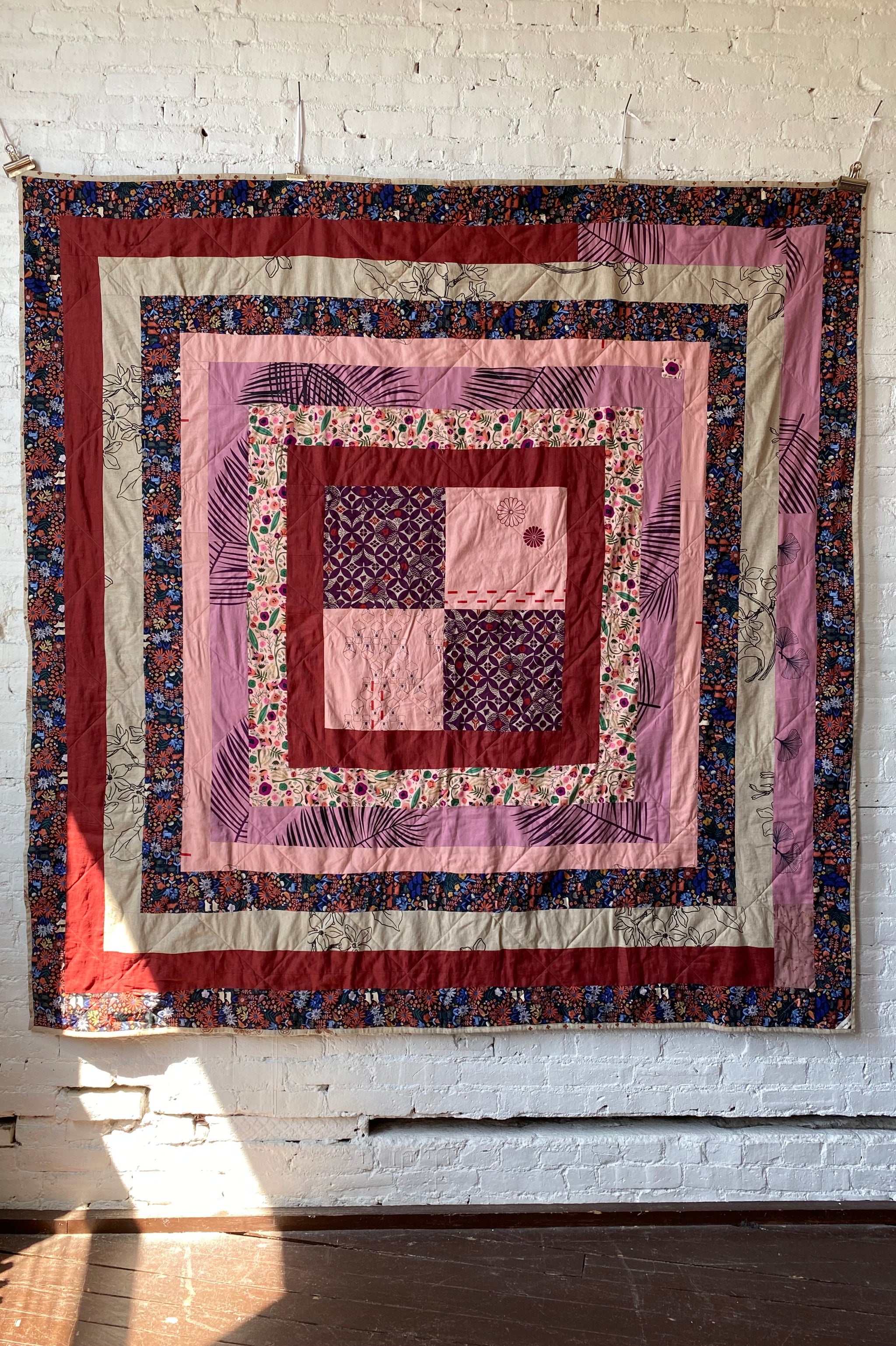 OOAK Quilt - When the Dog Barks