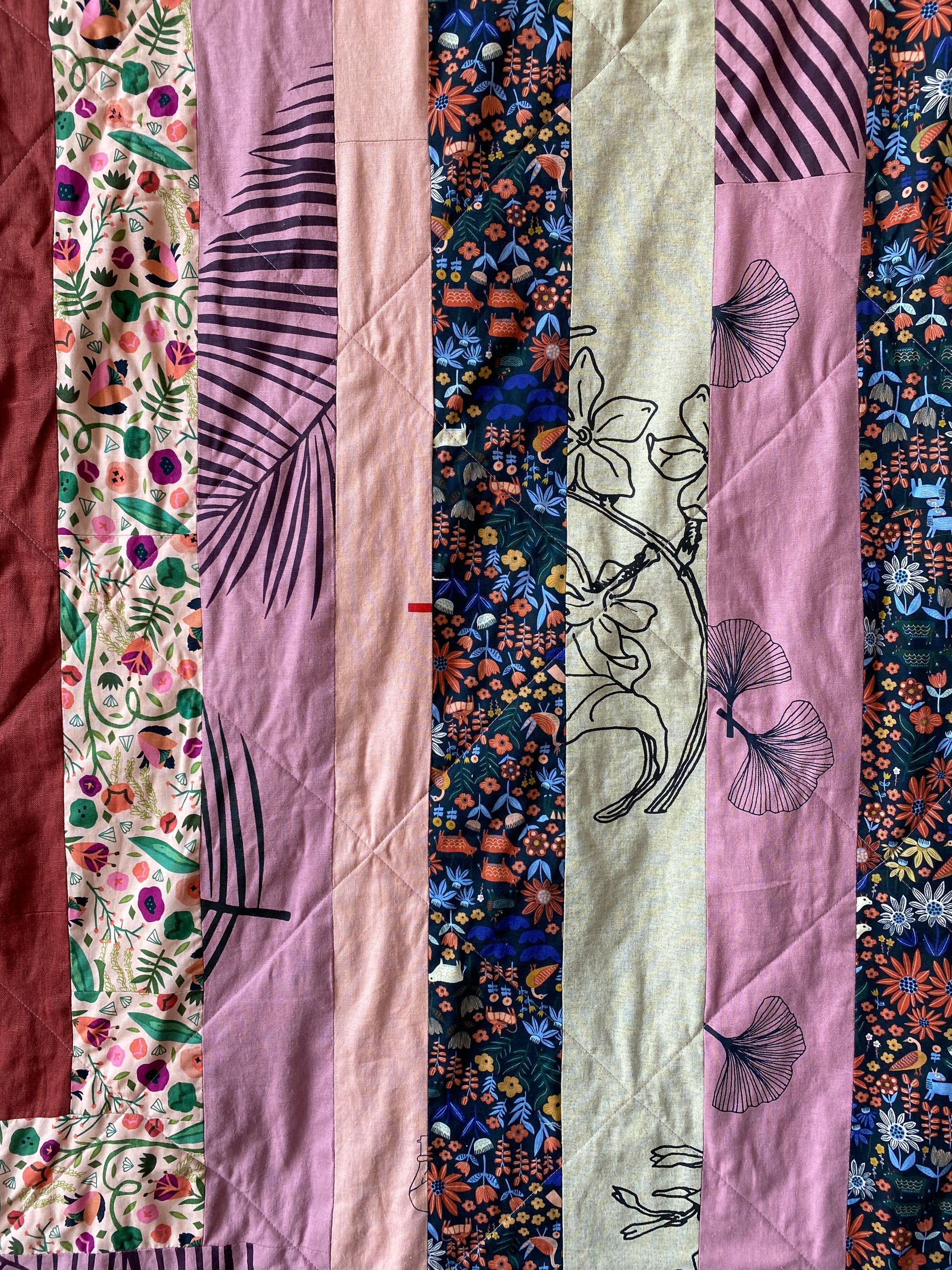 OOAK Quilt - When the Dog Barks