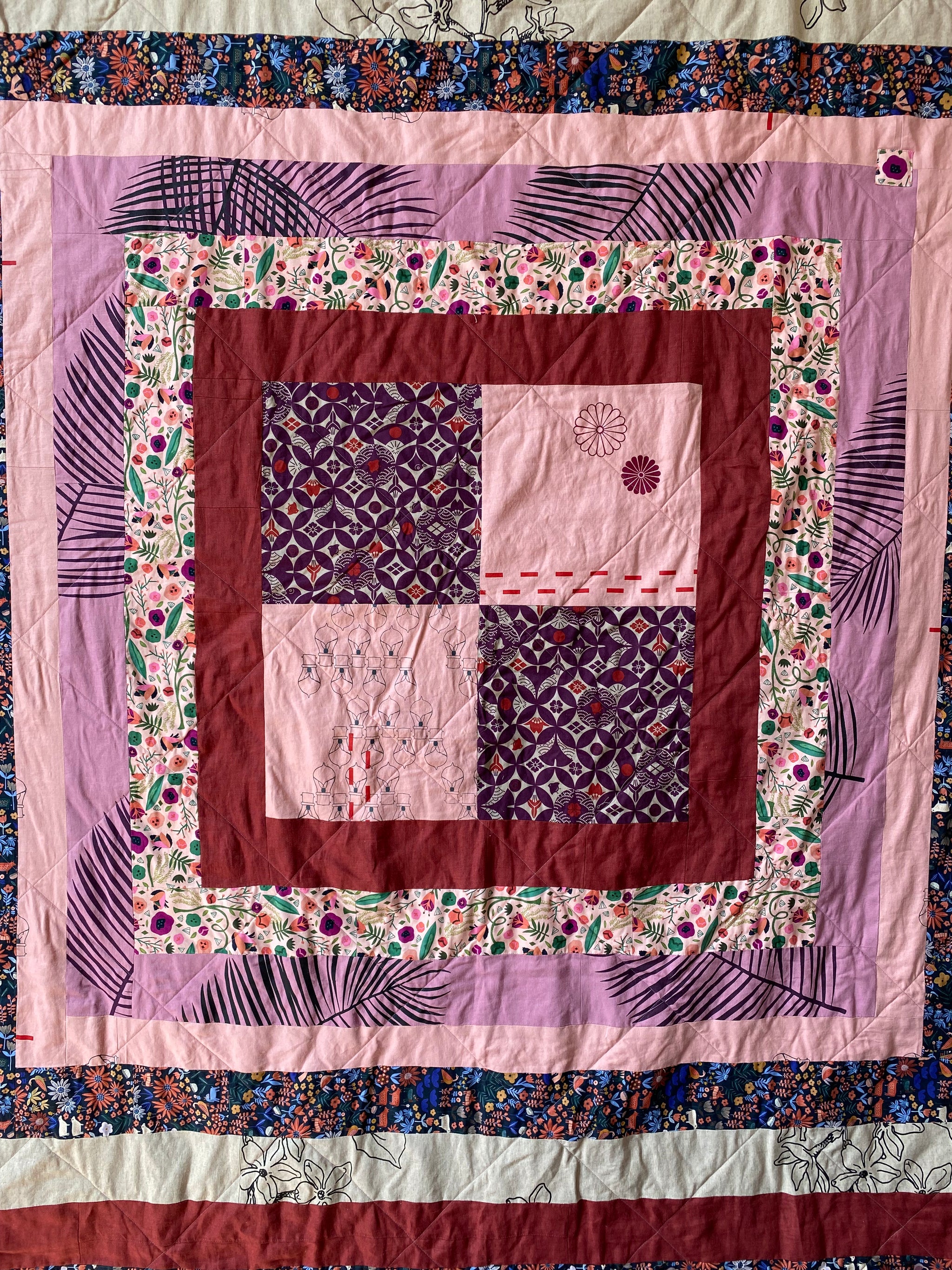 OOAK Quilt - When the Dog Barks