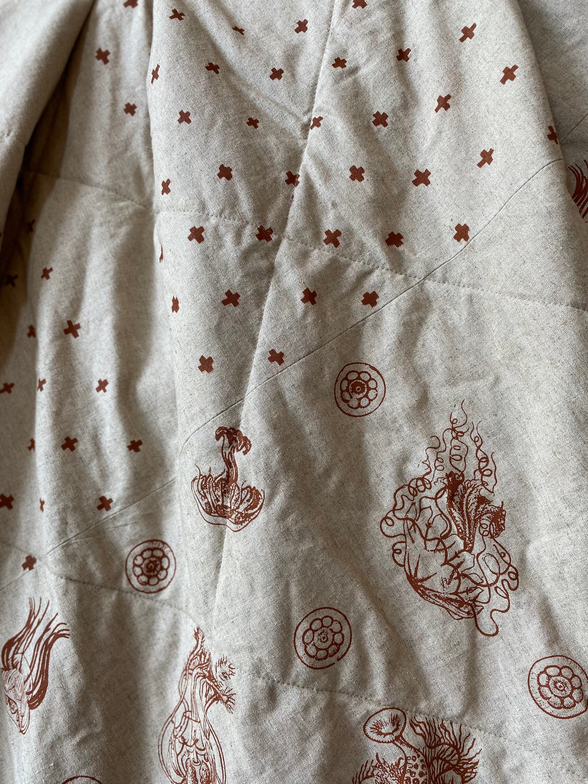OOAK Quilt - When the Dog Barks