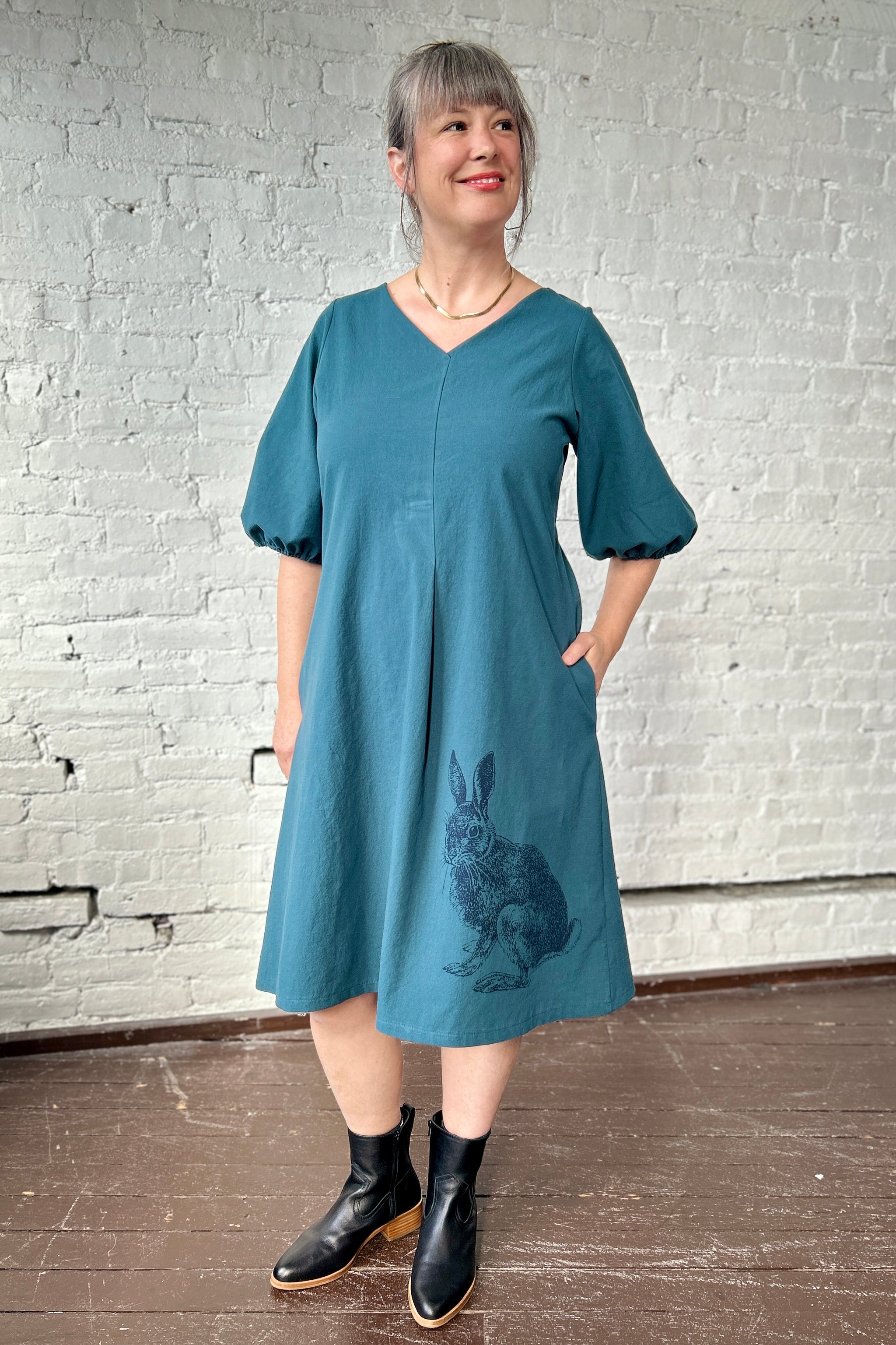 Sleeved Shelter Dress