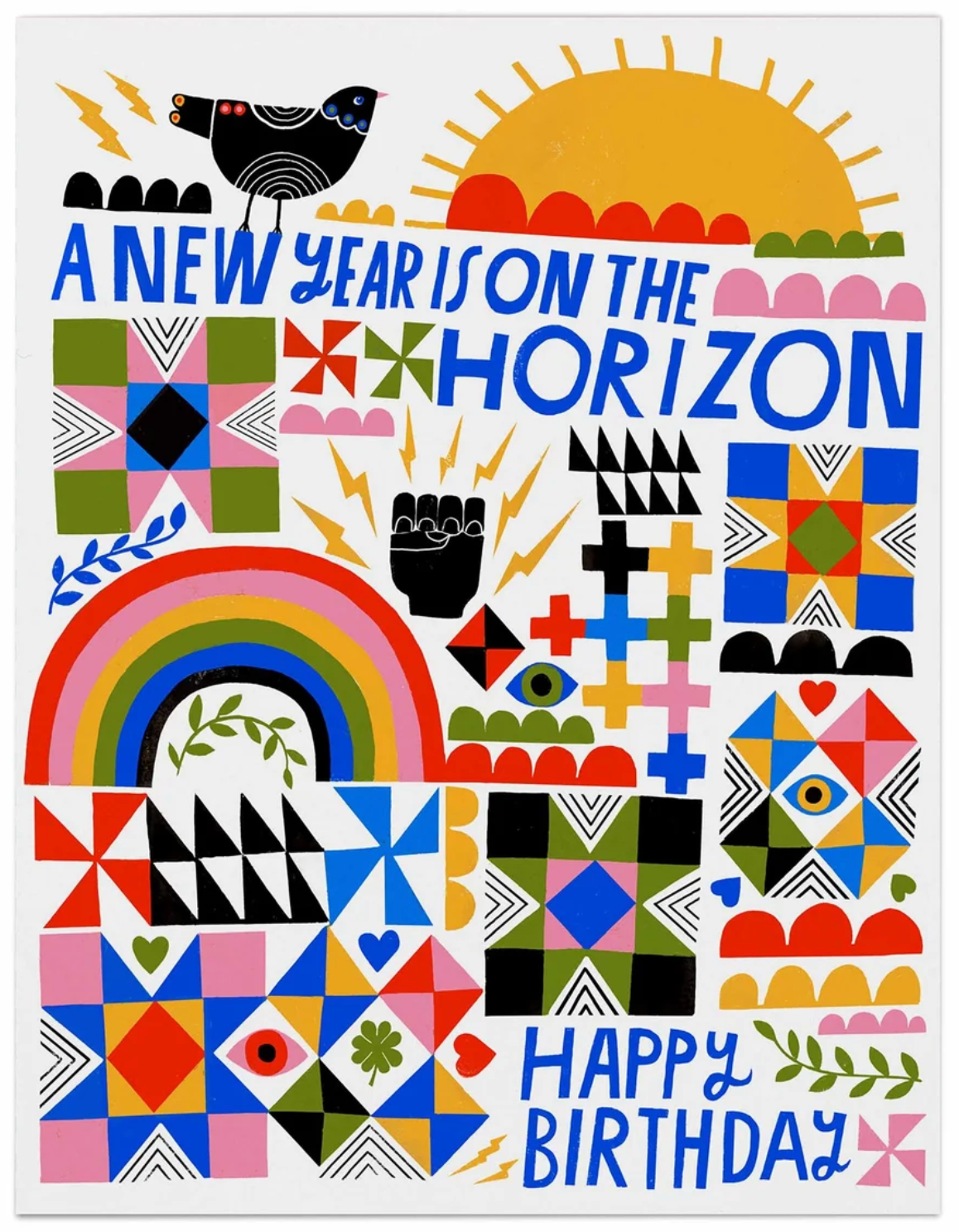 Lisa Congdon Cards - New Year On The Horizon
